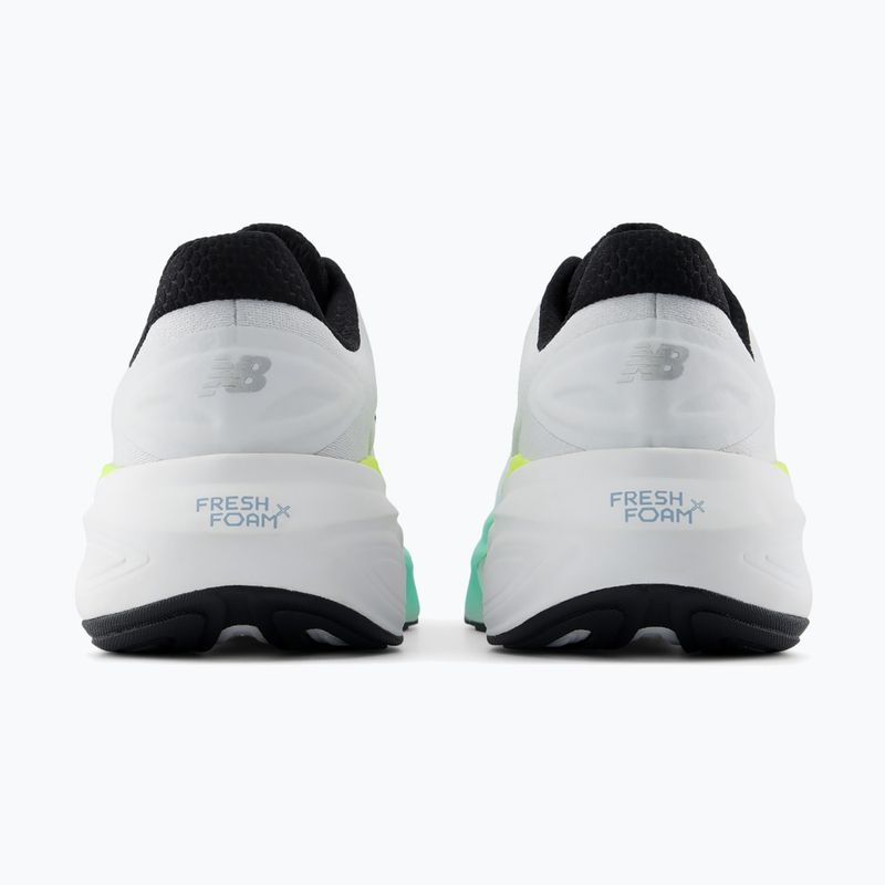 Men's running shoes New Balance Fresh Foam More V6 white/bright mint 3