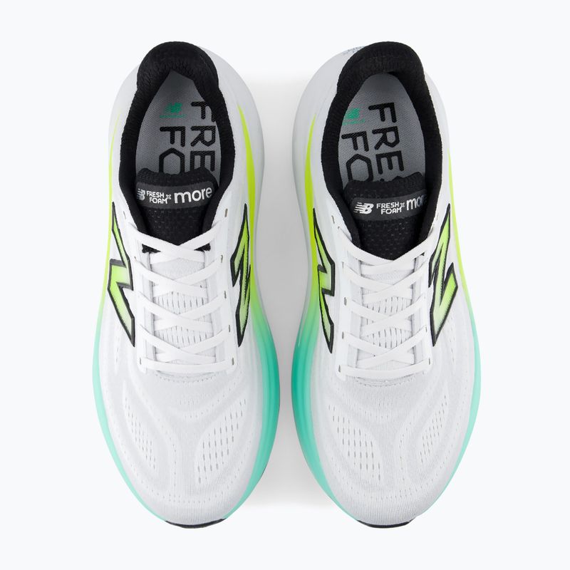 Men's running shoes New Balance Fresh Foam More V6 white/bright mint 4