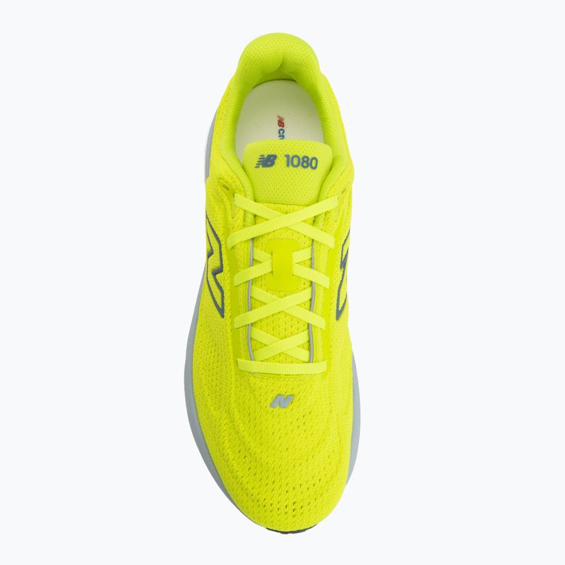 Men's running shoes New Balance 1080's V15 alkaline green/light arctic grey 5
