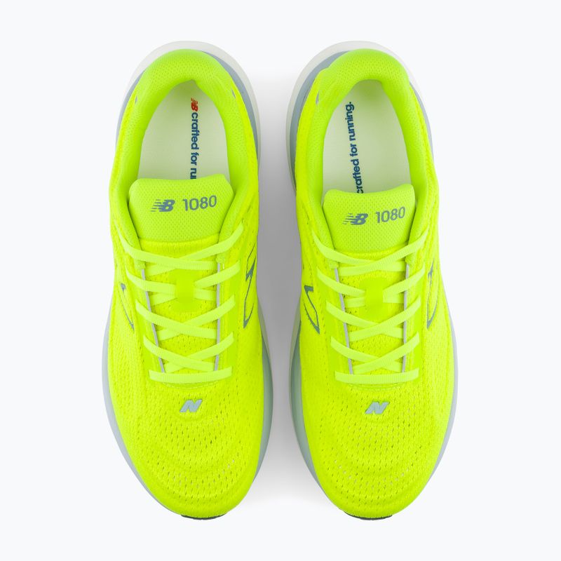 Men's running shoes New Balance 1080's V15 alkaline green/light arctic grey 5