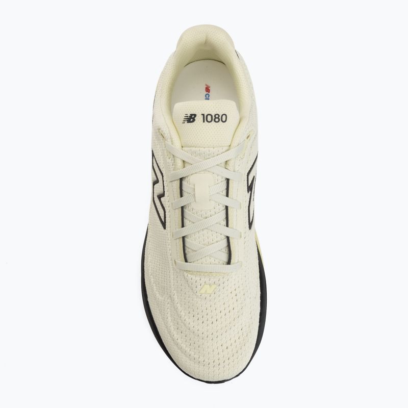 Men's running shoes New Balance 1080's V15 pistachio butter/black 5
