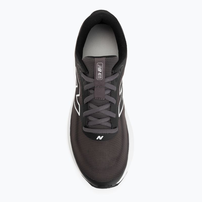 Men's running shoes New Balance 411's V4 black/white/magnet 5