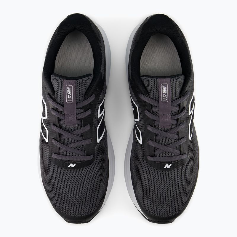 Men's running shoes New Balance 411's V4 black/white/magnet 6