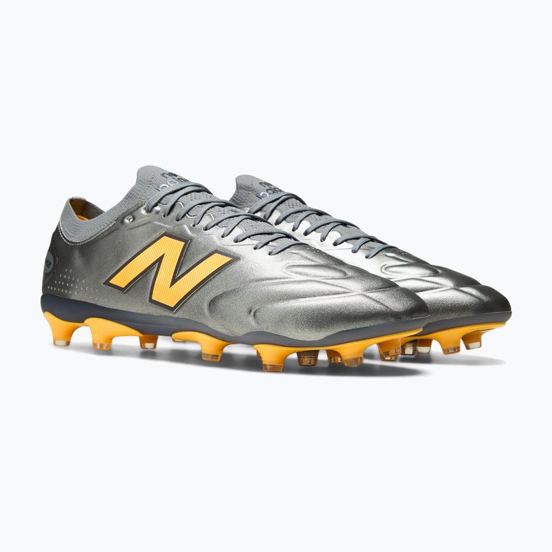 Football boots New Balance Elite Knit V3 FG grey 3