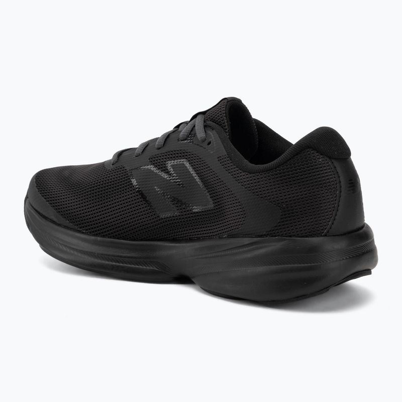 Men's running shoes New Balance 411's V4 black/black metallic/black cement 3