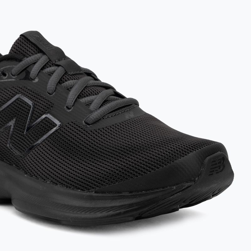 Men's running shoes New Balance 411's V4 black/black metallic/black cement 7
