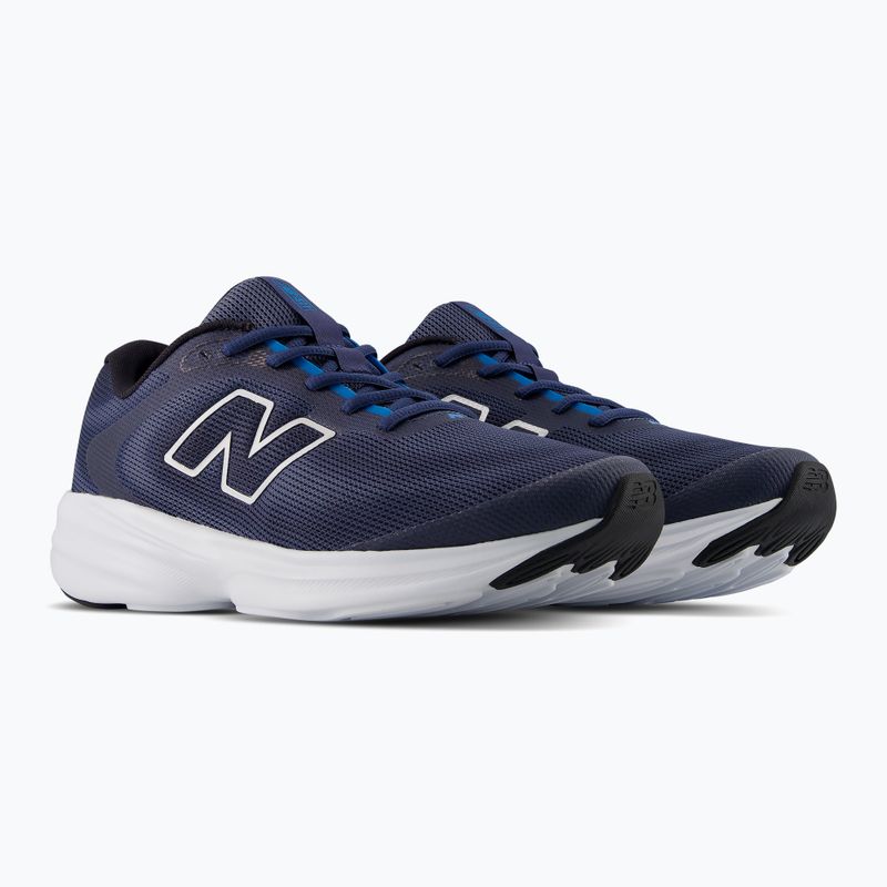Men's running shoes New Balance 411's V4 nb navy/altitude/silver metallic 4