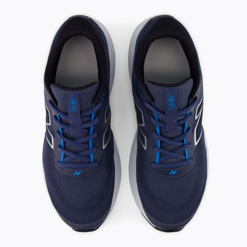 Men's running shoes New Balance 411's V4 nb navy/altitude/silver metallic 7