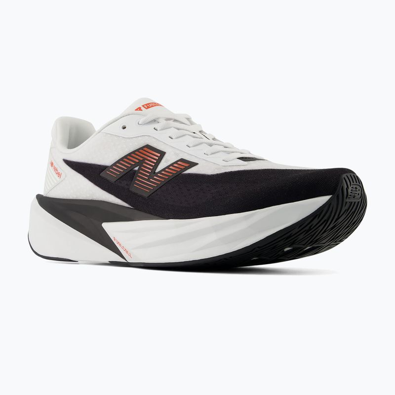 Men's running shoes New Balance FuelCell Rebel V5 white/neo flame