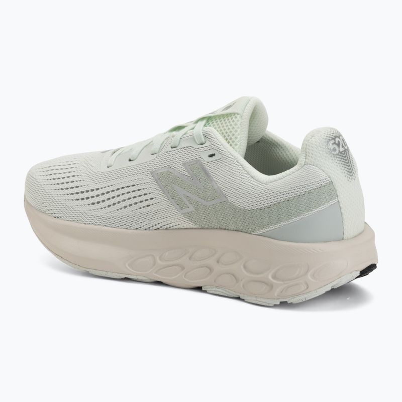 Women's running shoes New Balance Fresh Foam 520's V9 mint water/lone star grey/silver metallic 3