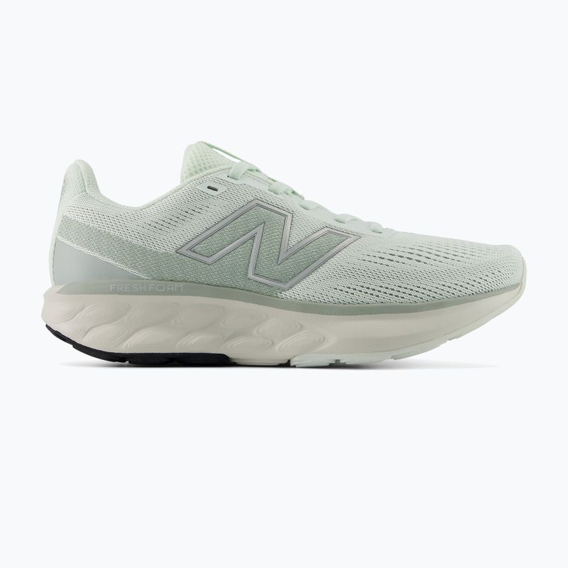 Women's running shoes New Balance Fresh Foam 520's V9 mint water/lone star grey/silver metallic 2