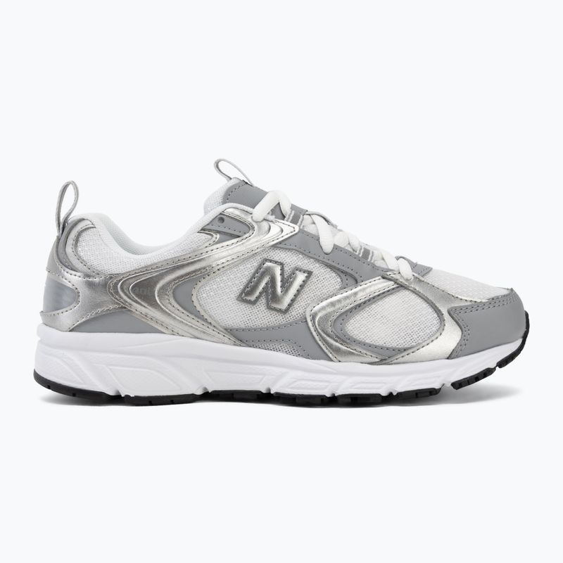 Shoes New Balance 408's V1 lone star grey/bayberry/silver metallic 2