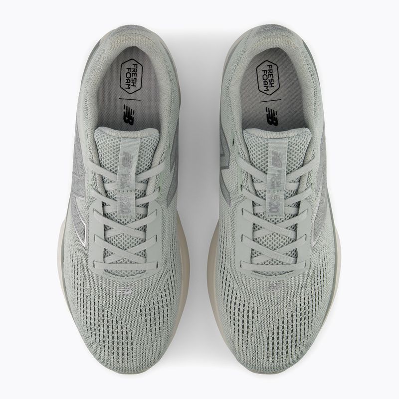 Men's running shoes New Balance Fresh Foam 520's V9 lone star grey/bayberry/silver metallic 7