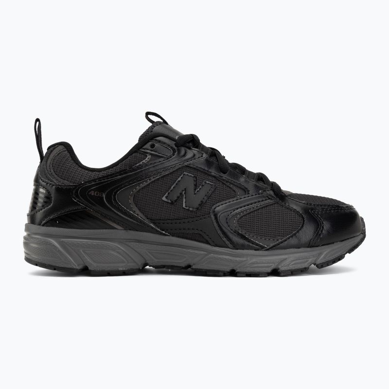 Shoes New Balance 408's V1 black/black cement/black metallic 2