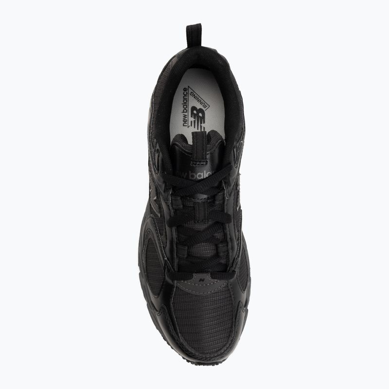 Shoes New Balance 408's V1 black/black cement/black metallic 5