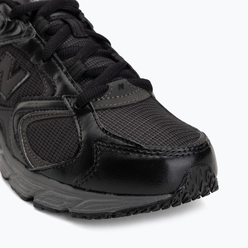 Shoes New Balance 408's V1 black/black cement/black metallic 7