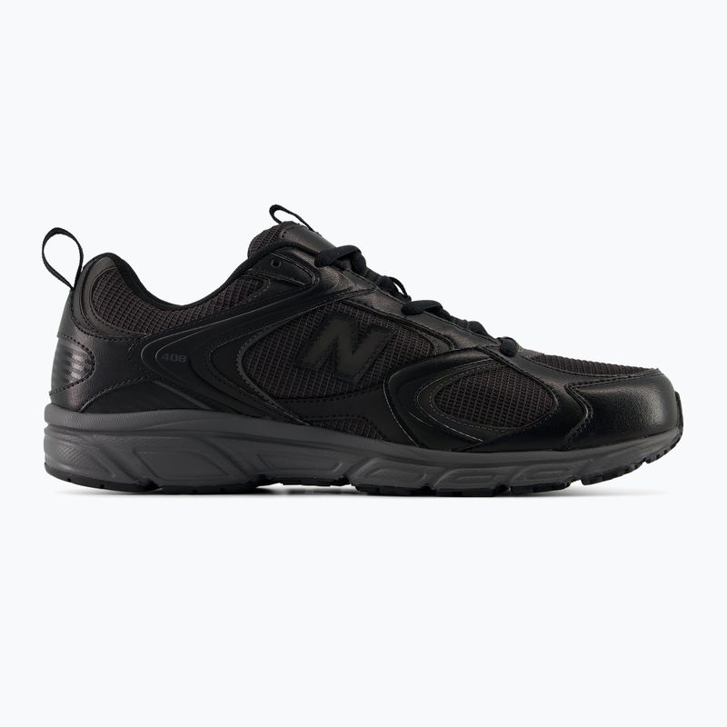 Shoes New Balance 408's V1 black/black cement/black metallic 2