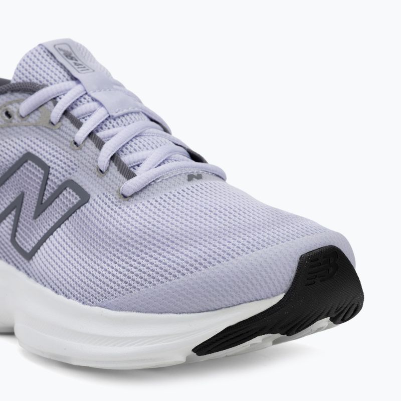 Women's running shoes New Balance 411's V4 neptune grey/smoked violet 7