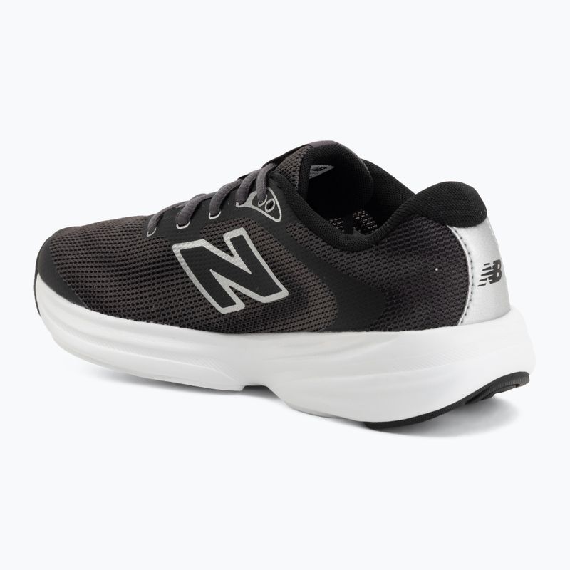 Women's running shoes New Balance 411's V4 black/magnet/silver metallic 3
