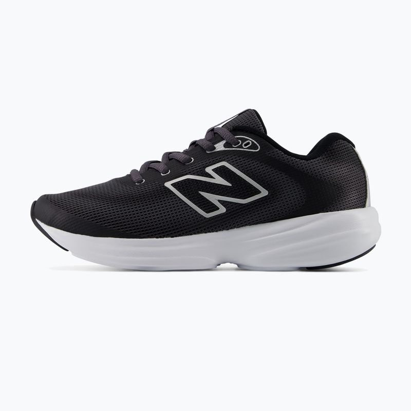 Women's running shoes New Balance 411's V4 black/magnet/silver metallic 3