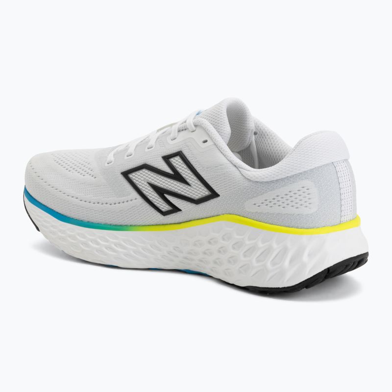 Men's running shoes New Balance Fresh Foam Evoz V4 white/black/altitude 3