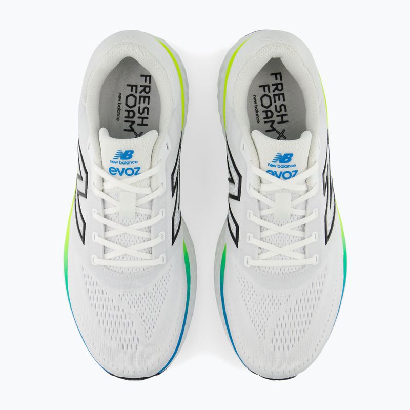 Men's running shoes New Balance Fresh Foam Evoz V4 white/black/altitude 3