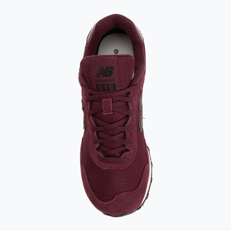 Women's shoes New Balance Classic 515's V3 mulled wine/mulled wine/angora 5