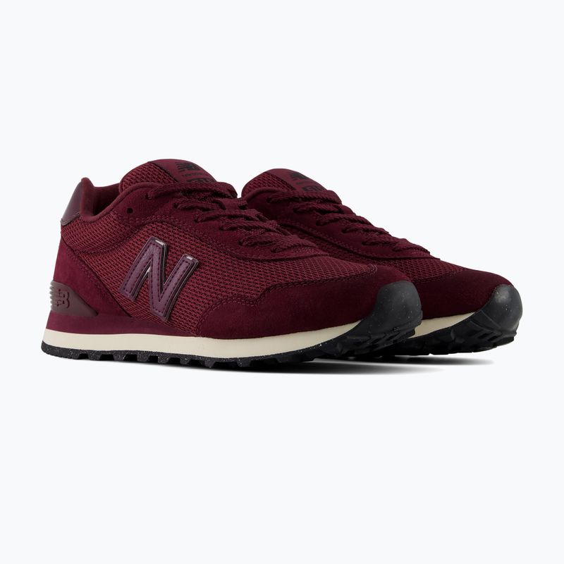 Women's shoes New Balance Classic 515's V3 mulled wine/mulled wine/angora 4