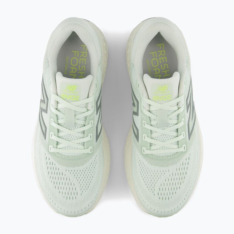 Women's running shoes New Balance Fresh Foam Evoz V4 mint water/bayberry/fennel seed 5