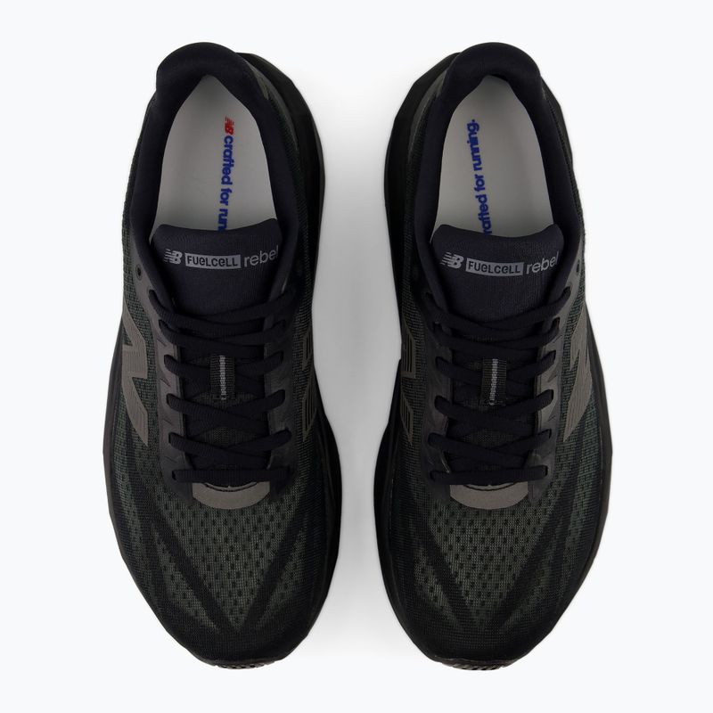 Men's running shoes New Balance FuelCell Rebel V5 black/castlerock 5