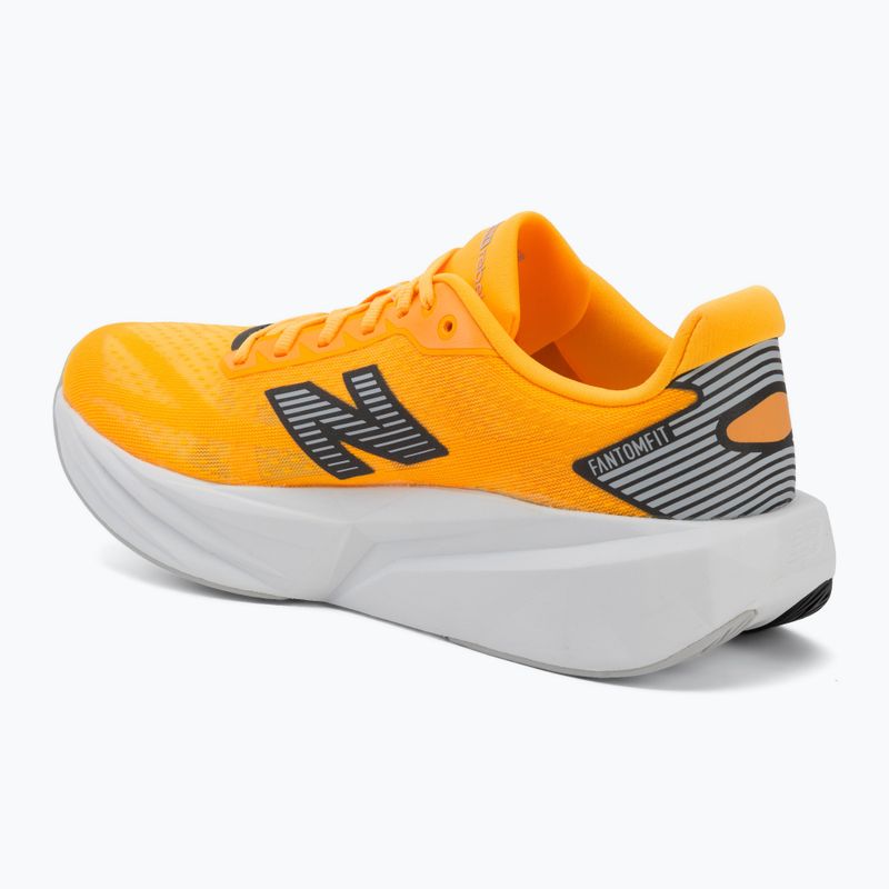 Men's running shoes New Balance FuelCell Rebel V5 satsuma orange/grey matter 3