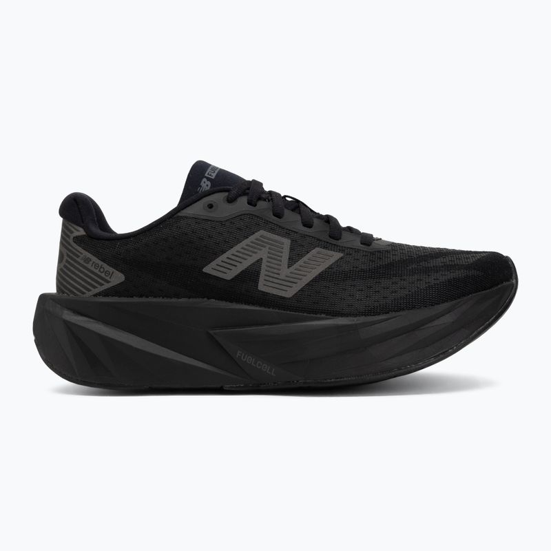 Women's running shoes New Balance FuelCell Rebel V5 black/castlerock 2