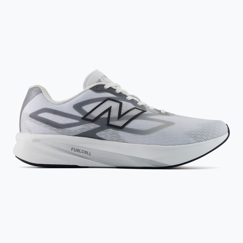 Men's running shoes New Balance FuelCell Flite-R V1 white/slate grey/neo flame 2
