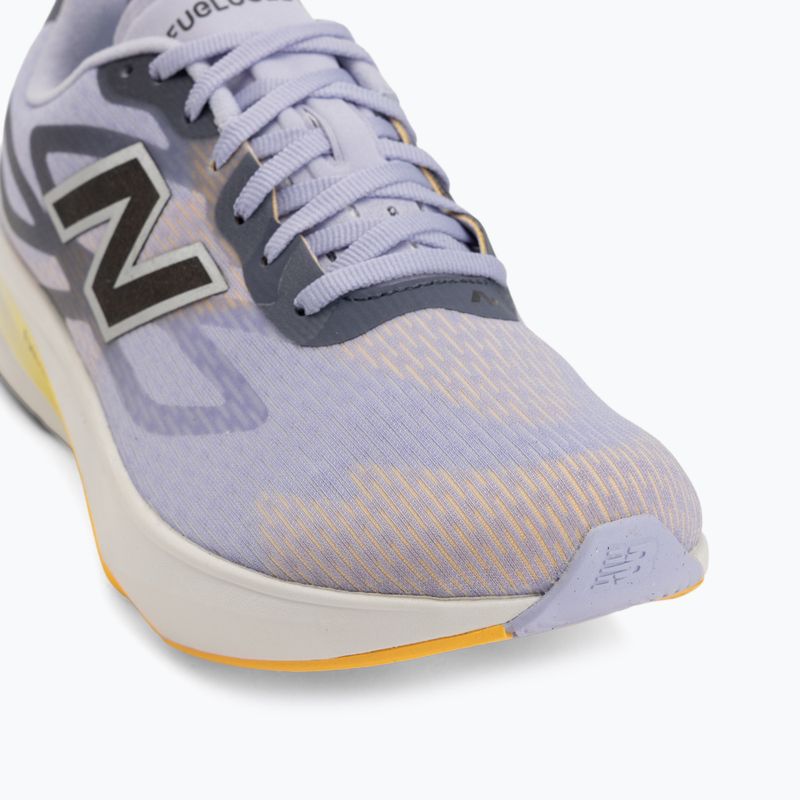 Men's running shoes New Balance FuelCell Flite-R V1 smoked violet/satsuma orange/meteorite 7