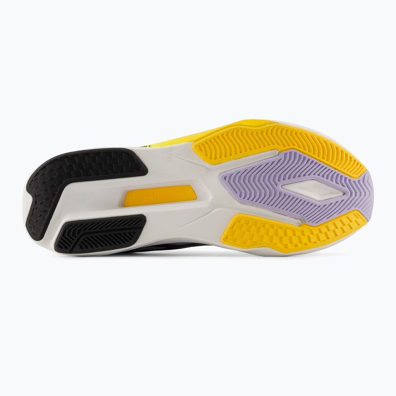 Men's running shoes New Balance FuelCell Flite-R V1 smoked violet/satsuma orange/meteorite 4