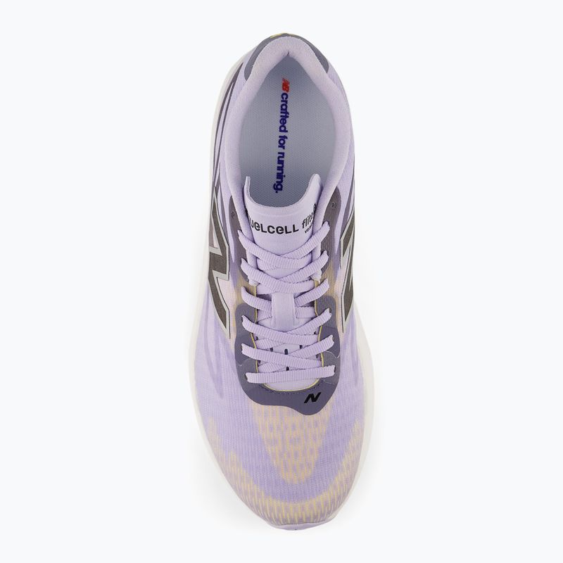 Men's running shoes New Balance FuelCell Flite-R V1 smoked violet/satsuma orange/meteorite 5