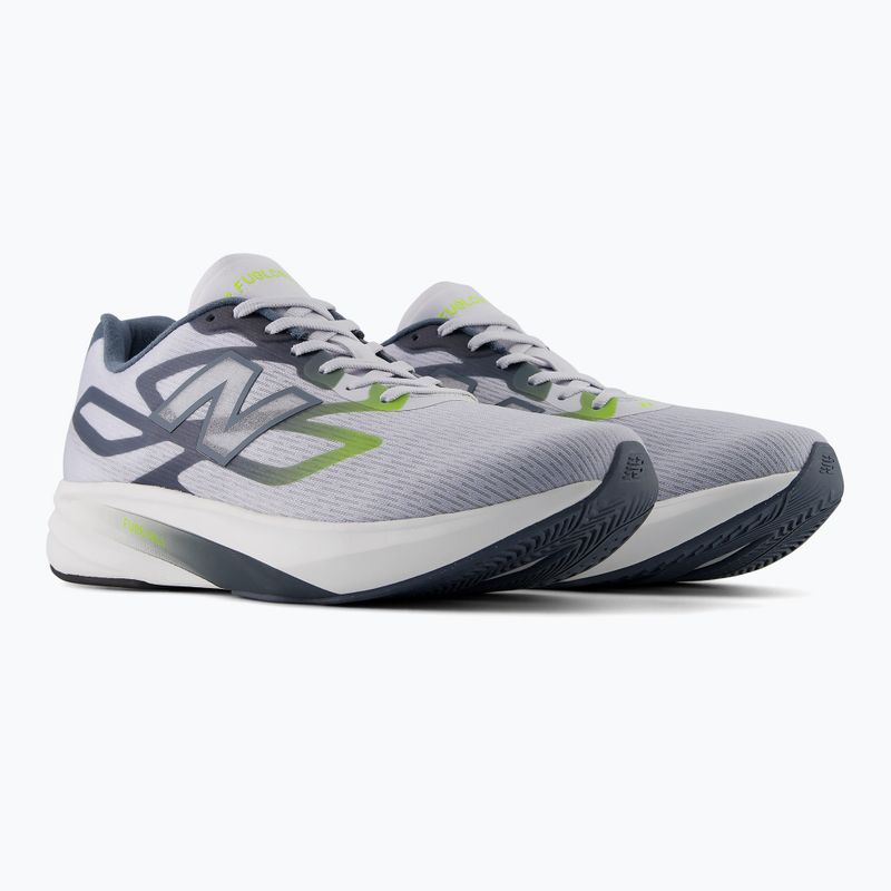 Men's running shoes New Balance FuelCell Flite-R V1 fresh air/shadow blue/alkaline green 4