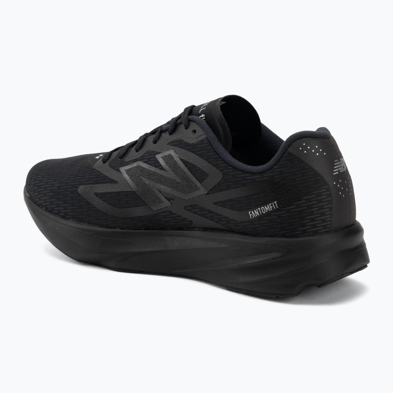 Men's running shoes New Balance FuelCell Flite-R V1 black/black cement/bright mint 3