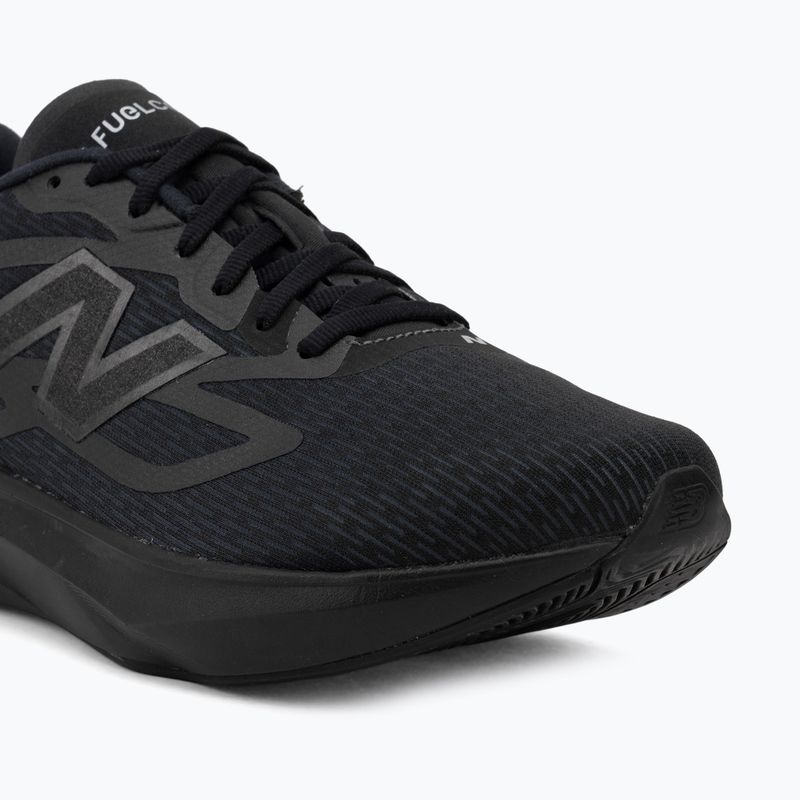 Men's running shoes New Balance FuelCell Flite-R V1 black/black cement/bright mint 7