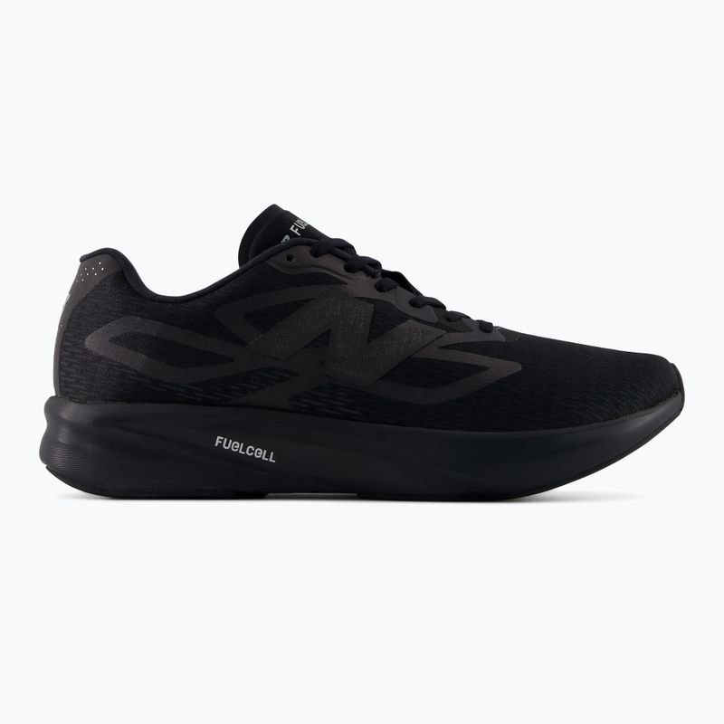 Men's running shoes New Balance FuelCell Flite-R V1 black/black cement/bright mint 2