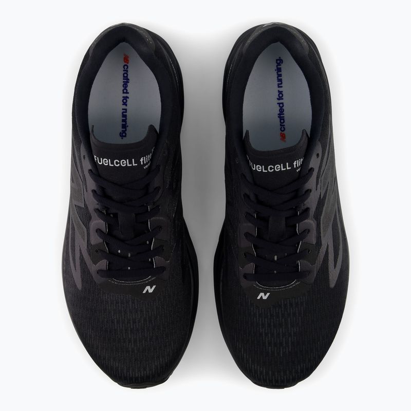 Men's running shoes New Balance FuelCell Flite-R V1 black/black cement/bright mint 7