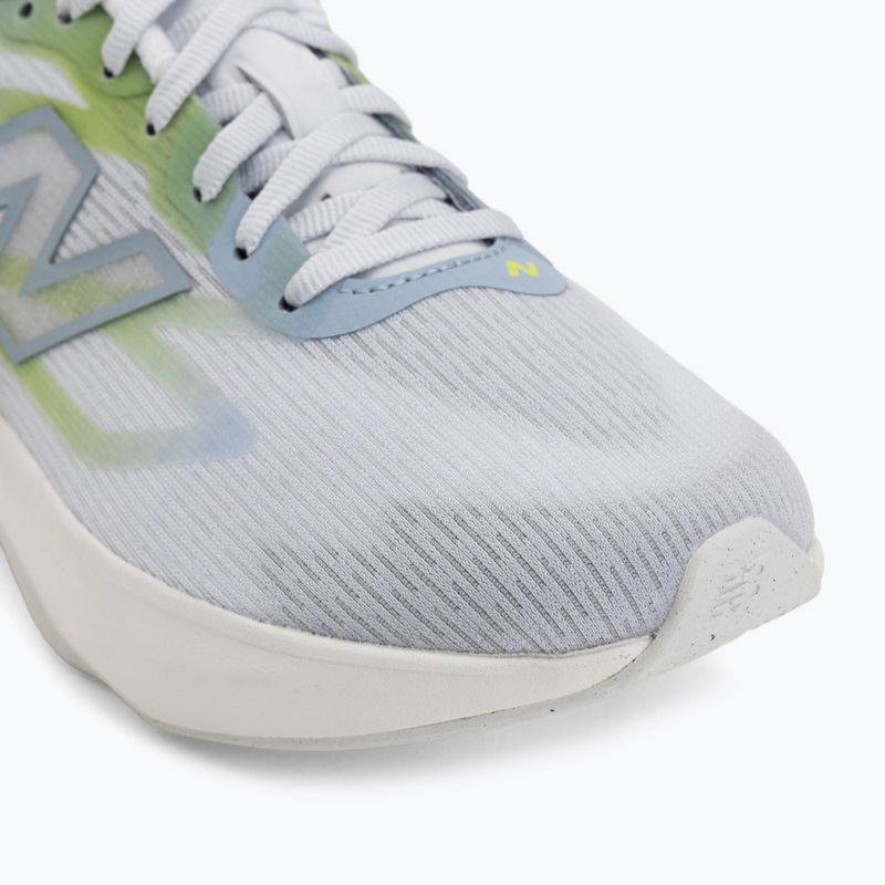 Women's running shoes New Balance Flite-R V1 fresh air/light arctic grey/alkaline green 7