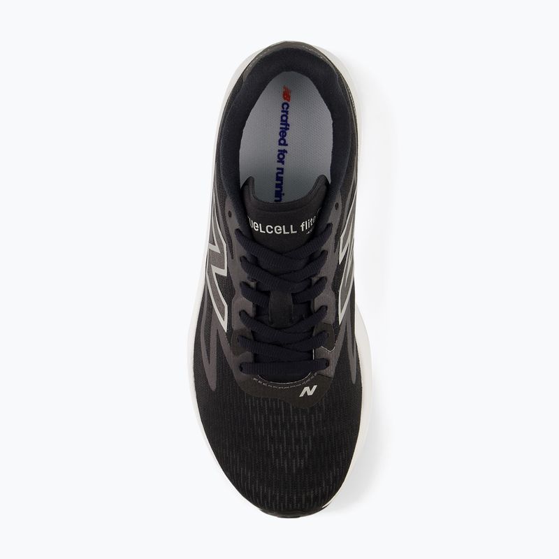 Women's running shoes New Balance Flite-R V1 Black/black metallic/bright mint 4