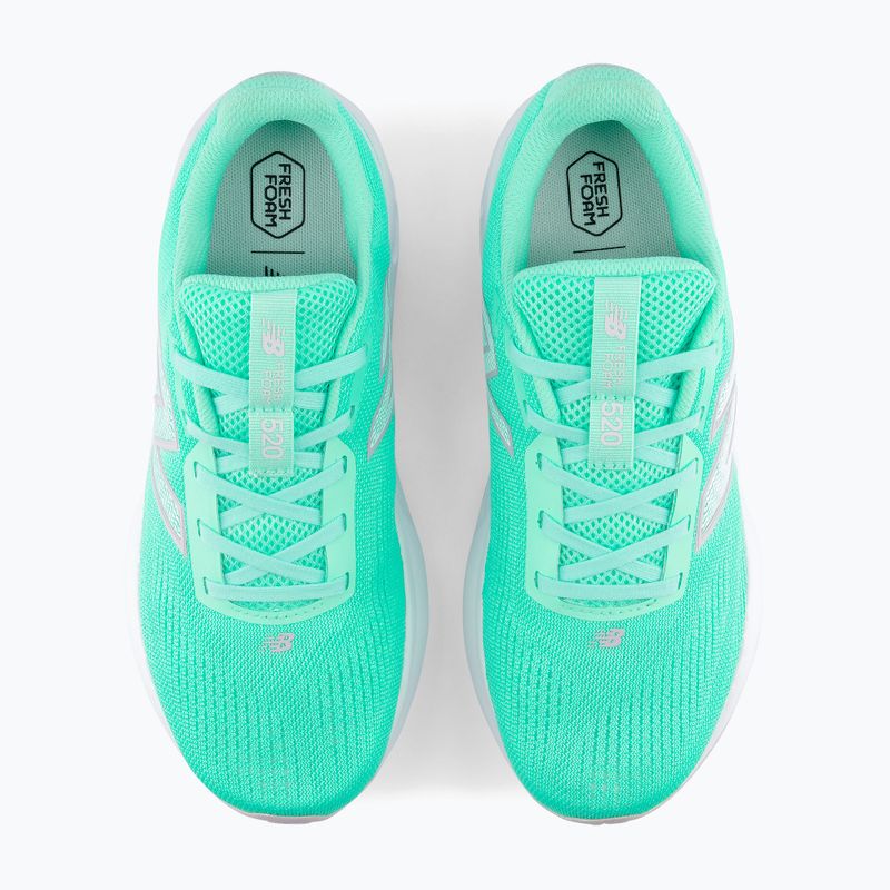 Women's running shoes New Balance Fresh Foam 520's V9 green 5