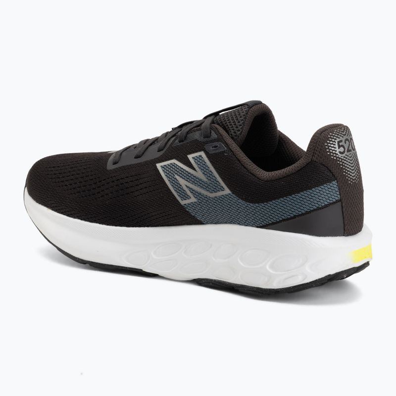 Men's running shoes New Balance Fresh Foam 520's V9 black/shadow blue/dark silver metallic 3