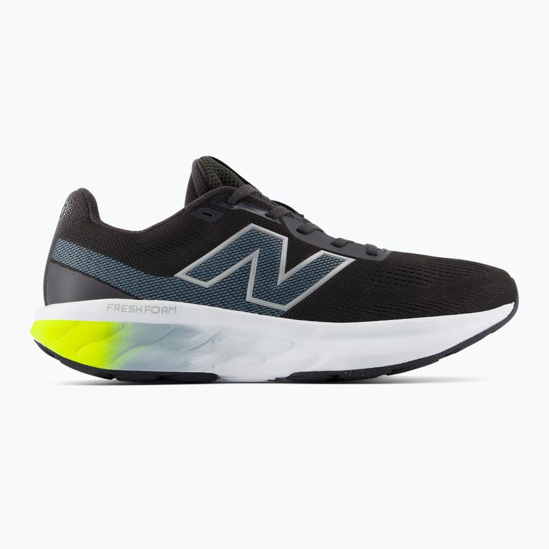 Men's running shoes New Balance Fresh Foam 520's V9 black/shadow blue/dark silver metallic 2