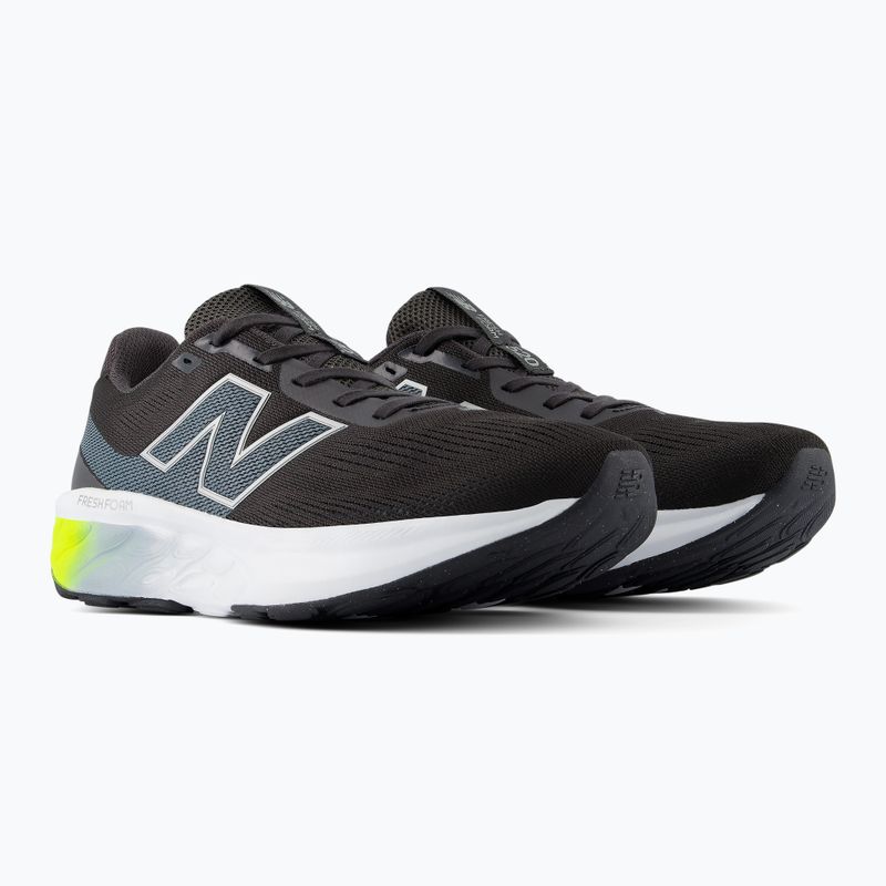 Men's running shoes New Balance Fresh Foam 520's V9 black/shadow blue/dark silver metallic 4