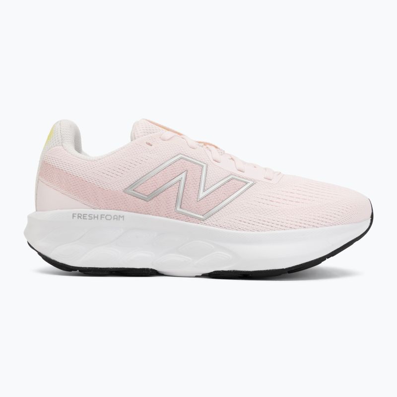 Women's running shoes New Balance Fresh Foam 520's V9 pink salt/pink granite/silver metallic 2