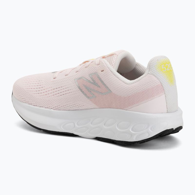 Women's running shoes New Balance Fresh Foam 520's V9 pink salt/pink granite/silver metallic 3