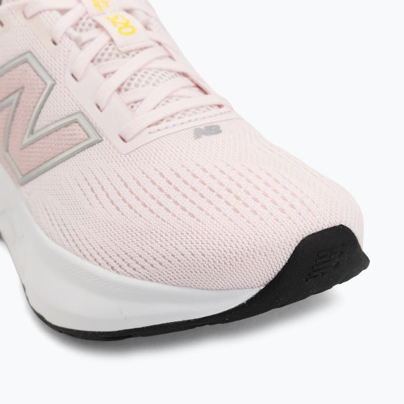 Women's running shoes New Balance Fresh Foam 520's V9 pink salt/pink granite/silver metallic 7